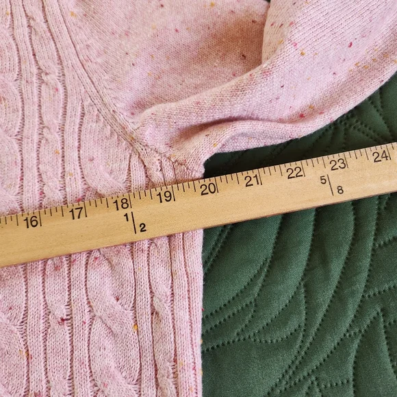 Talbots Cable Knit Long-sleeve Sweater Large - Picture 6 of 10